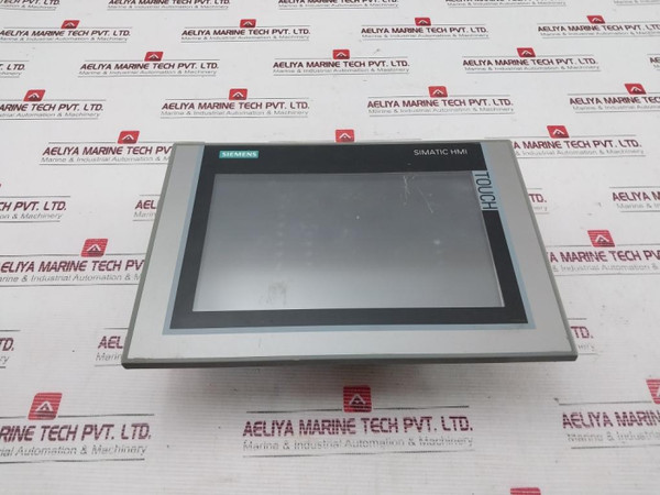Siemens Simatic Hmi 1P 6Av2 124-0Jc01-0Ax0 Basic Touch Panel (Not Working) - For Parts Only