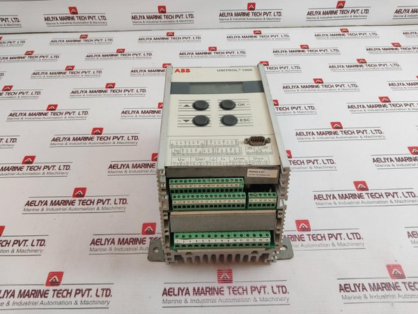 Abb 3Bhe014557R0005 Unitrol 1000 Voltage Regulator (Not Working)