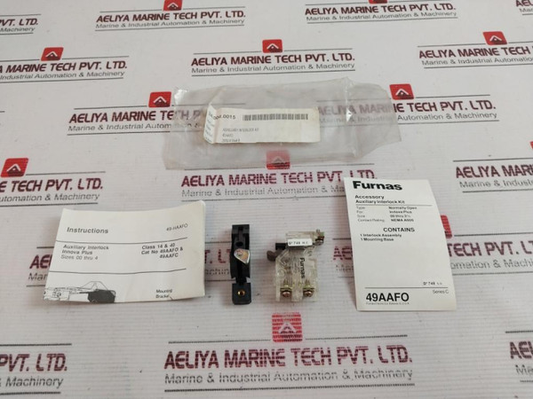 Furnas Electric 49Aafo Auxiliary Interlock Kit Series C - New
