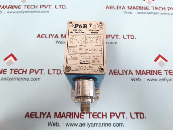 Cmr P6R Pressure Sensor 24V 4-20 Ma 30 Bar KG/CMA² IP=633