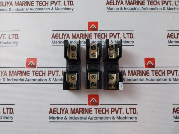 Lot Of 9X Yoshida Fh-30 1 Pole Fuse Holder 600V 30A