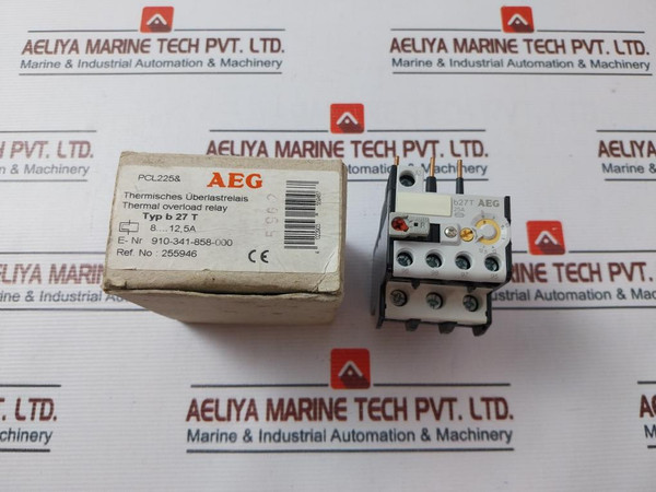 Aeg B27T Thermal Overload Relay 910-341-858-000
