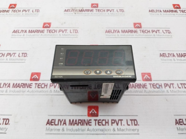 Shimaden Sd16A-490-1000 Digital Temperature Indicator 100-240Vac 50/60Hz 11Va - Used