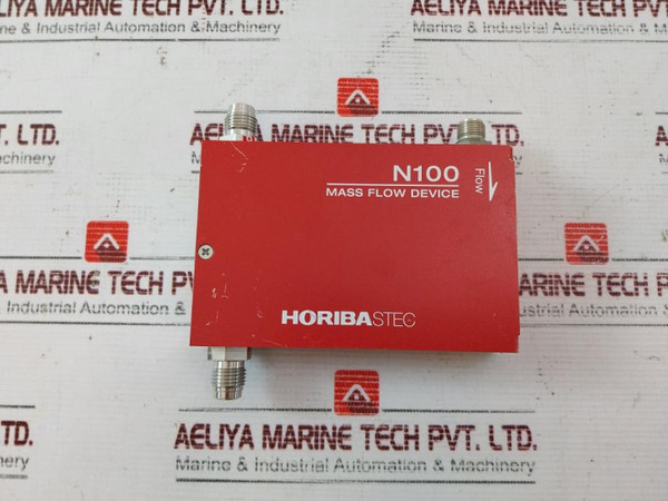Horiba Stec N100 Mass Flow Device Sec-n114Mgm Flow 1Slm, C Treat - Used