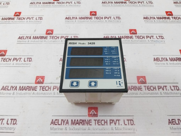 Rishabh Rish Master 3428 Multi-function Meter 45-65Hz - Used