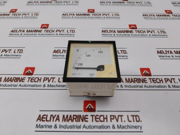 Lumel Ea 17 Volt Meter 0-600V - Used