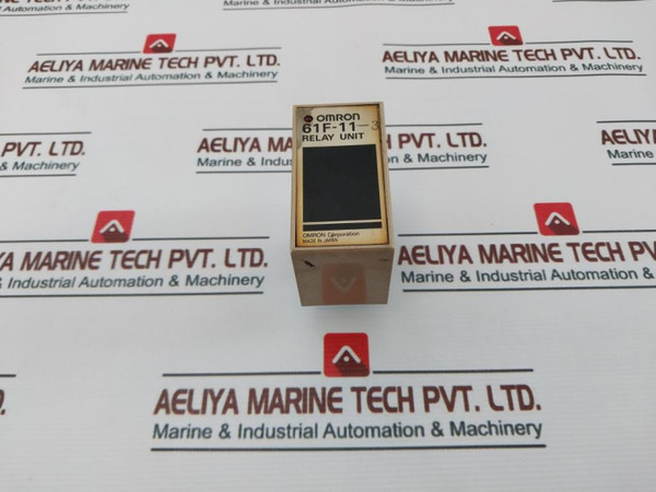 Omron 61F-11-3 Relay Unit Used