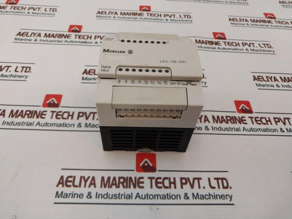 Moeller Le4-116-dx1 Digital Input Expansion Module 24Vdc 0,1A Used