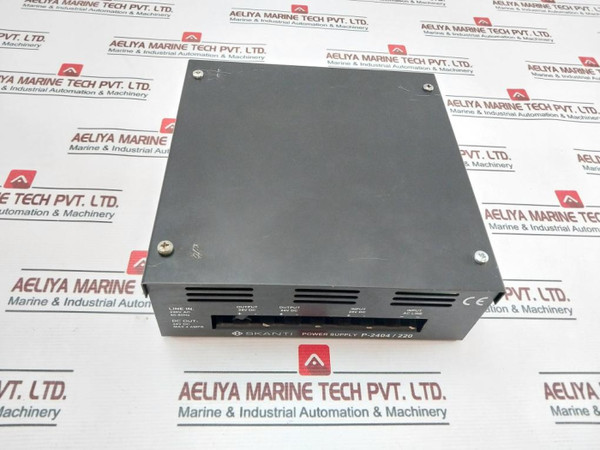 Skanti P-2404/220 Power Supply 24V Dc Max 4 Amps Used