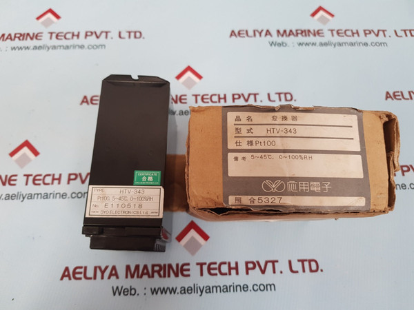 Oyo Electronics Htv-343 Pt 100 5~45ÂºC