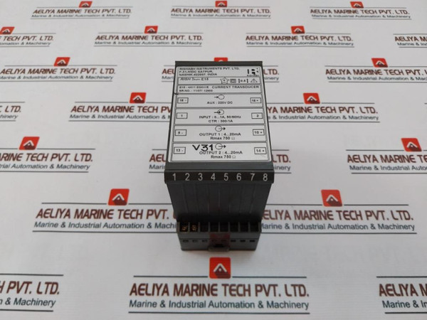 Rishabh Rish Ducer Current Transducer E15-4A11 Eg0 E 300/1A Used