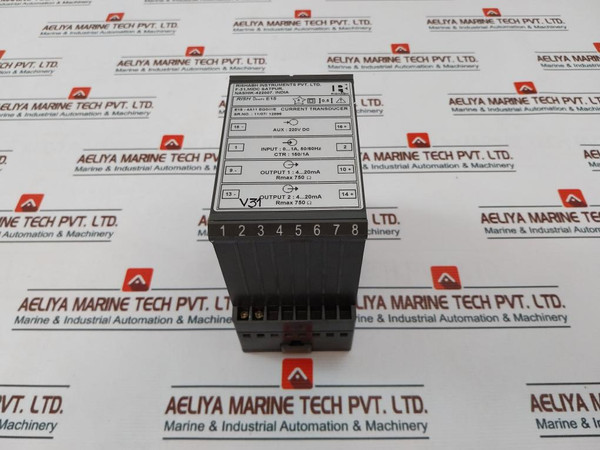 Rishabh Rish Ducer E15 Current Transducer E15-4A11 Eg0 E 220V Dc