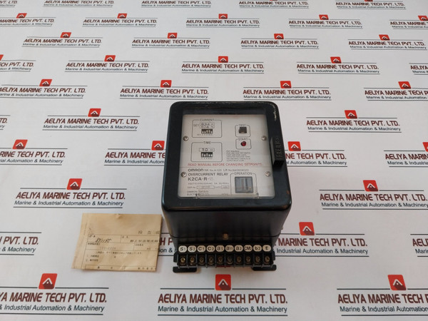 Omron K2Ca-r-s5 Overcurrent Relay 100/110/200/220Vac 5A 50/60Hz