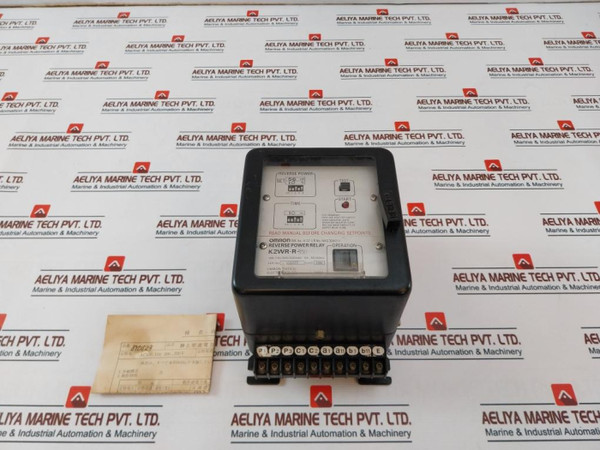 Omron K2Wr-r-s5U Reverse Power Relay 100/110/200/220Vac 5A 50/60Hz Used