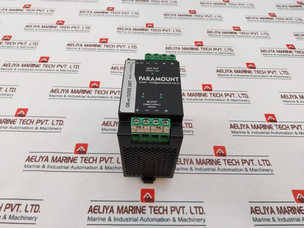 Paramount P-or-220-20 Or-ing Diode Unit 220Vdc