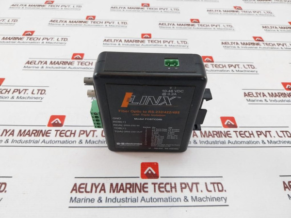 B & B Electronics Fostcdri Fiber Optic To Rs-232/422/485 With Triple Isolation Used