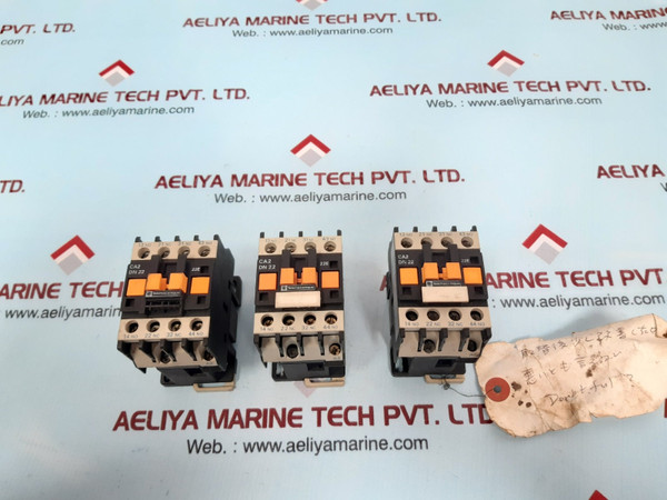 Telemecanique Ca2 Dn22 Contactor Relay 24V 50/60Hz 600V Ac Max