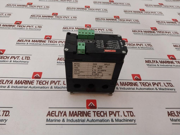 Softhard µ-mpd-s Dxa Split Motor Protection Unit 230 Vac