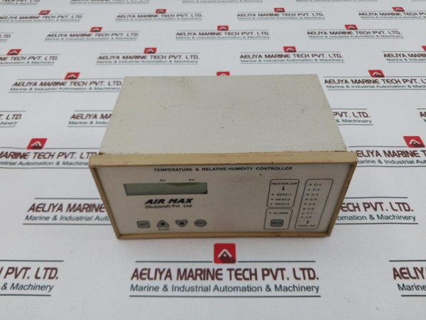 Air Max Pt-100 Rtd Temperature & Relative Humidity Controller 24 Vdc Used