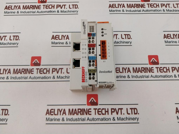 Beckhoff Ek1100 Ethercat Coupler 0018 El6752 Devicenet Slave