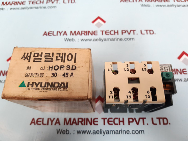 Hyundai Hor 3D 45 Electrical Contactor Max Hrc 100A