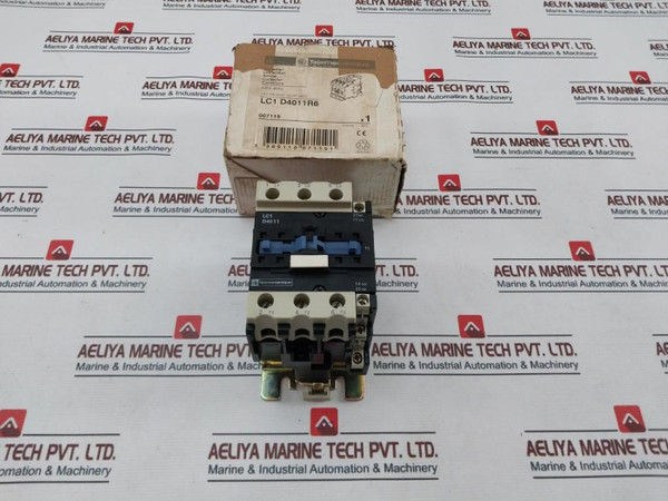 Telemecanique Lc1D4011R6 Contactor 60A 18,5 Kw-400V 30Hp-460V New
