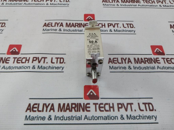 Eia Nh-00/00C Eurofuse 50A 500V Gl Gg 120 Ka New