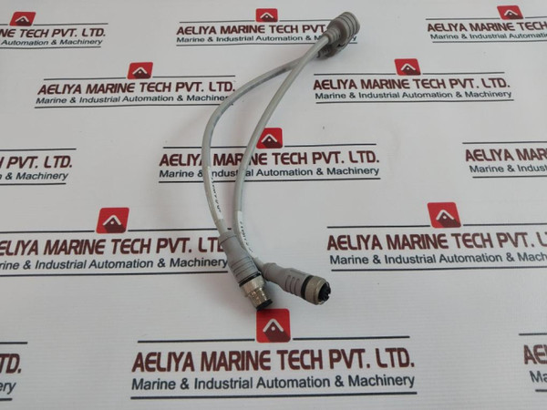 Escha 8030199 Sensor Cable Connector 8018529/53237 Lif9Yhc11Yh 4 X 0,34 Used