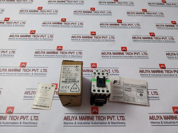 Fuji Electric Sh-4 Contactor Relay Sh04Aa-c
