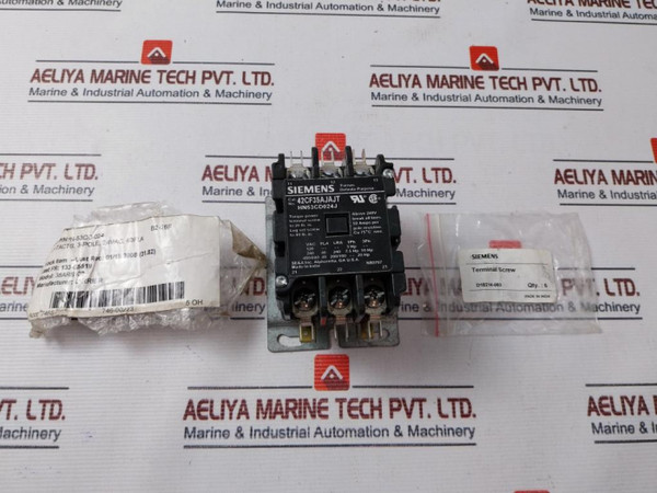 Siemens 42Cf35Ajajt 3 Pole Contactor Hn-53Cd-024 New