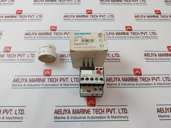 Siemens 3Ua7021-1A Overload Relay 600Vac New