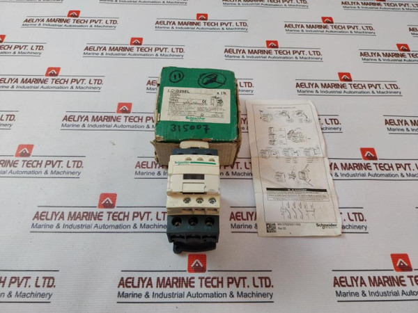 Schneider Electric Lc1D25El Contactor 690V 40A 50/60Hz New