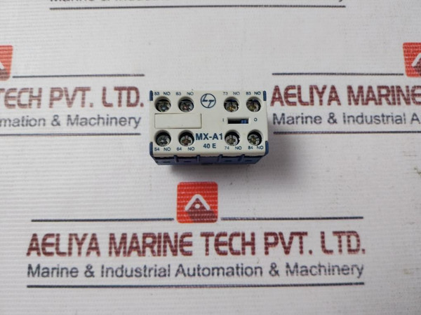 Larsen & Toubro Mx-a1 Mini Power Contactor With Relay 415V 3A 50Hz/60Hz