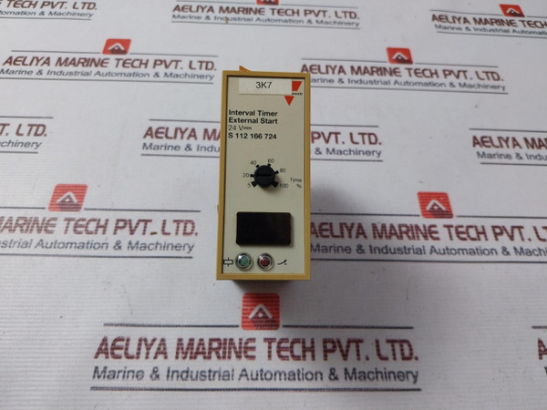 Carlo Gavazzi S 112 166 724 Interval Timer External Start 8A, 250V Used