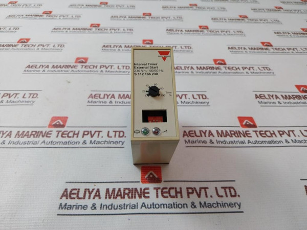 Carlo Gavazzi S 112 166 230 Interval Timer External Start Ip20 Used