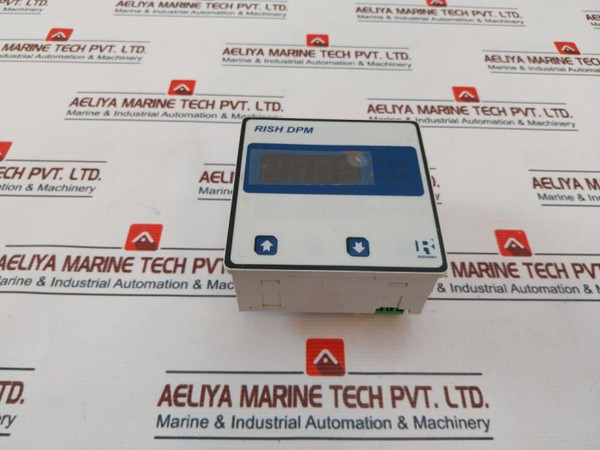 Rishabh Rish Dpm - Pgd3A Digital Panel Meter 40V-300V 5A/1A, 45-65Hz Used