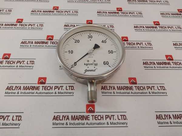 General Bspg-v General Pressure Gauge 0 – 60 Kg/Cm2 (G)