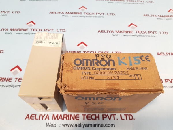 Omron C200Hw-pa204 Power Supply Unit, Type: C200Hw-pa204