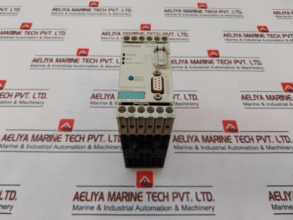 Siemens 3Uf7010-1Au00-0 Circuit Breaker Contactor Ip20 Used