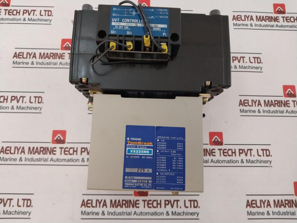 Terasaki Tembreak Xs225Ns Circuit Breaker W/ Motor Operator Uvt Controller 225A New