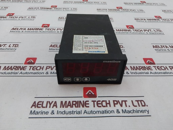 Masibus 408 Digital Indicator 0.0 To 200.0 °C
