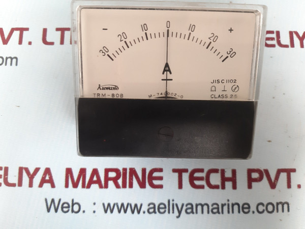 Kuwano Trm-80B Ammeter M-740002-0