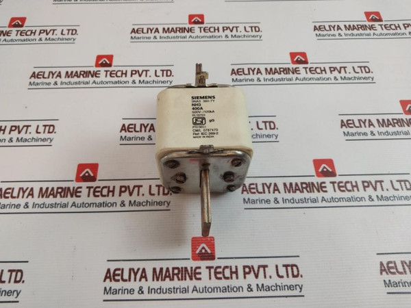 Siemens 3Na3 360-7Y Fuse 400A 500V Used