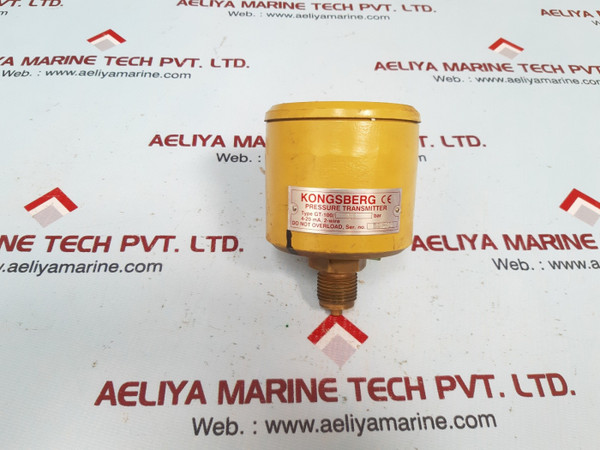 Kongsberg GT-100 Pressure Transmitter 10 Bar, 4-20 mA