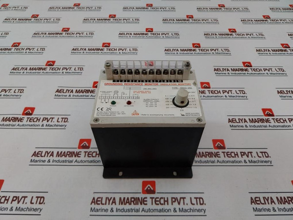 Westronics Sbag-202 Grounding Resistance Monitor 50/60Hz Used