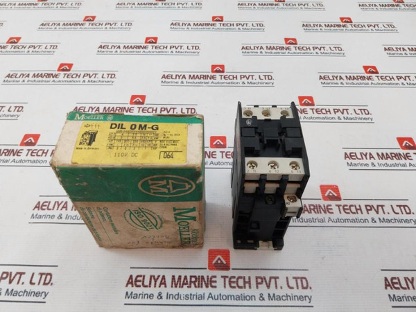 Klockner Moeller Dil 0 M-g Contacts Modular 110V Dc Used
