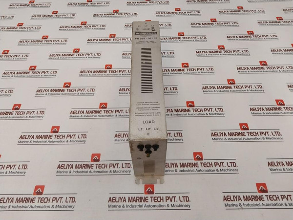 Schaffner Fn 258-30-07 Power Line Filter 480Vac/ 50-60Hz