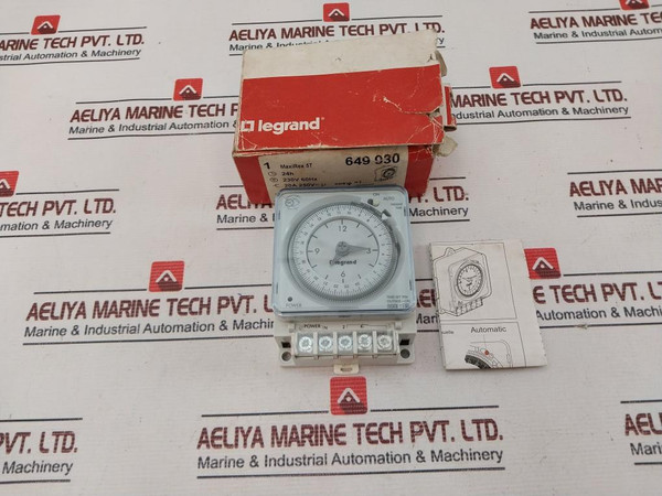 Legrand 649 930 Analogue Time Switch 230V 60Hz