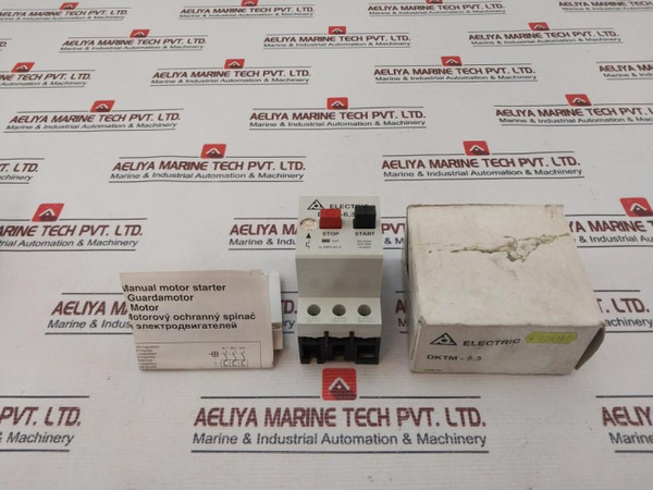 Electric Dktm-6,3 Manual Motor Starter 690V New