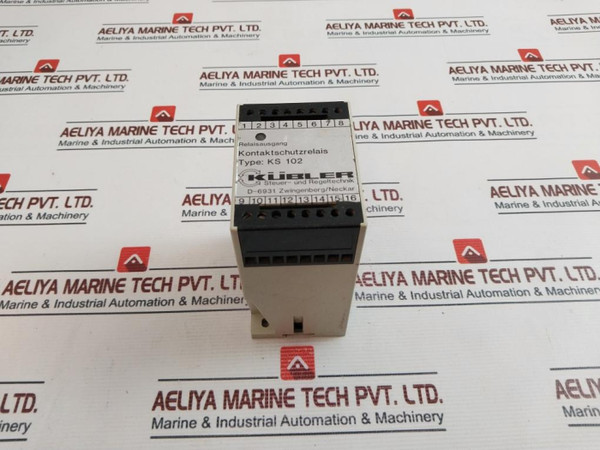 Kubler Ks 102 Contactor Relay Used